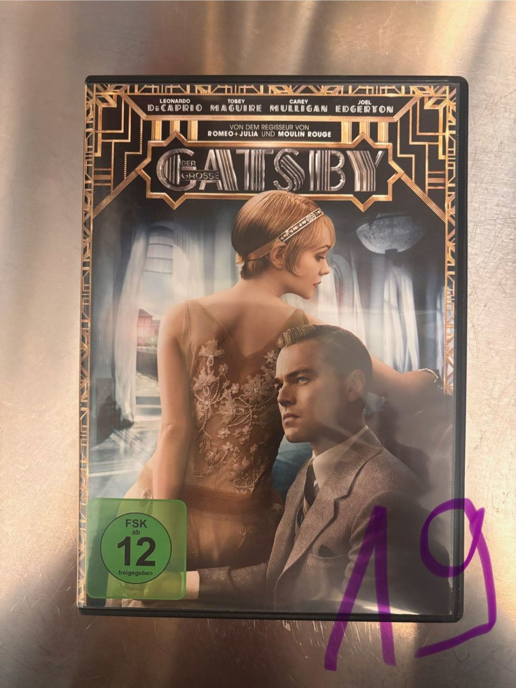 Alle DVDs: DVD Video "Der Grosse Gatsby" – Gebraucht aus Mellingen von villapepa
