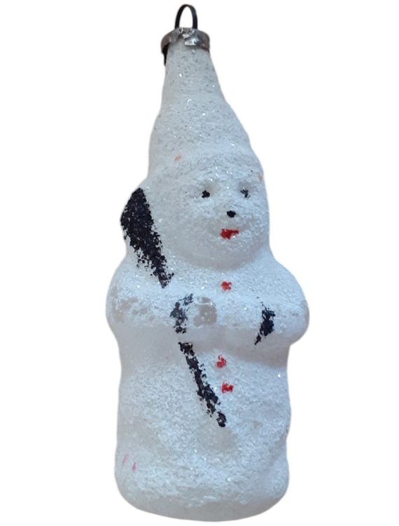 EPIGEIST 5-teiliges Schneemann-Bastelset Aus Schaumstoff - DIY Weihnachtsdekoration Zum Bemalen