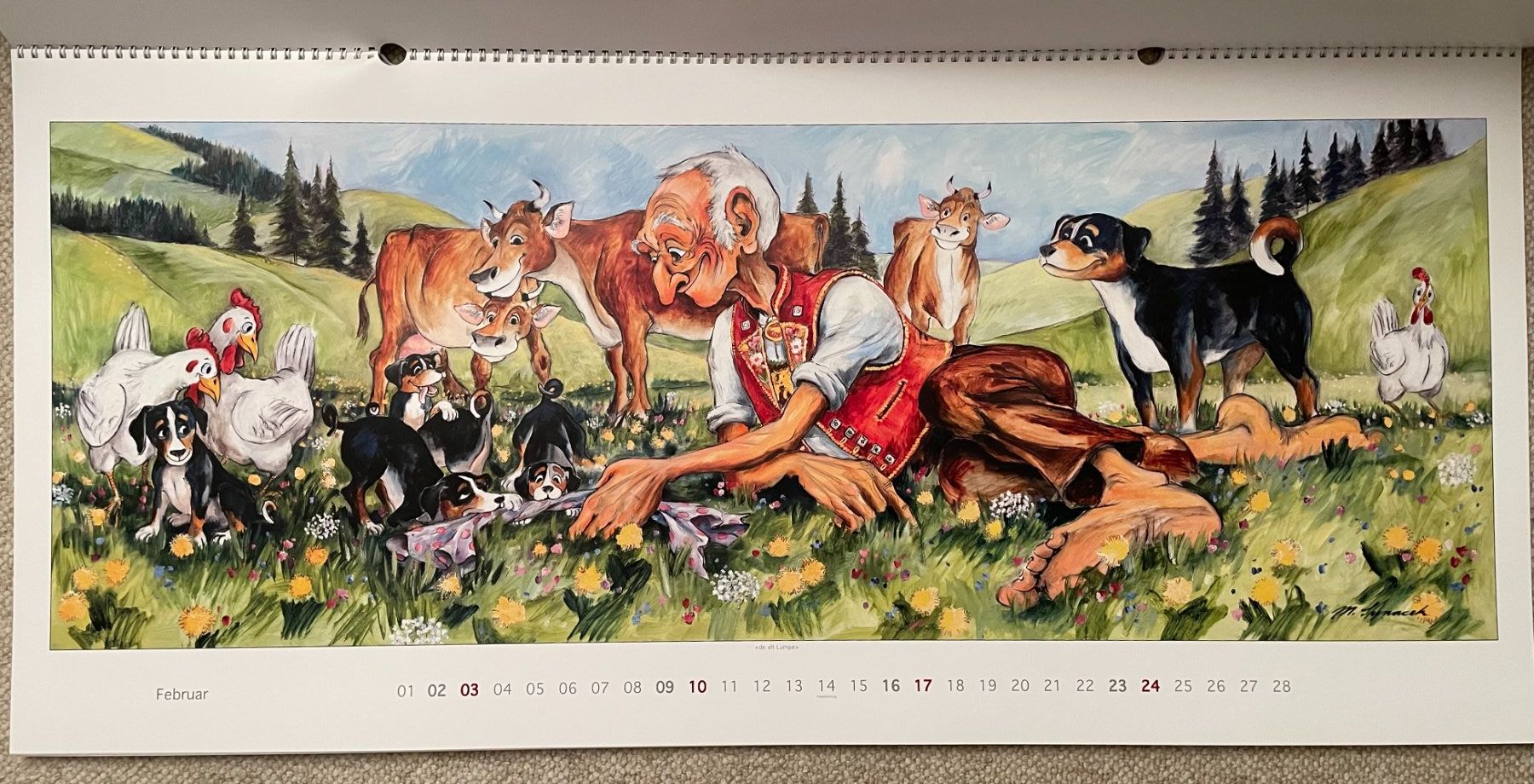 Calendari: Synacek Kalender – Usato da Rümlang venduto da Boehneli7 2