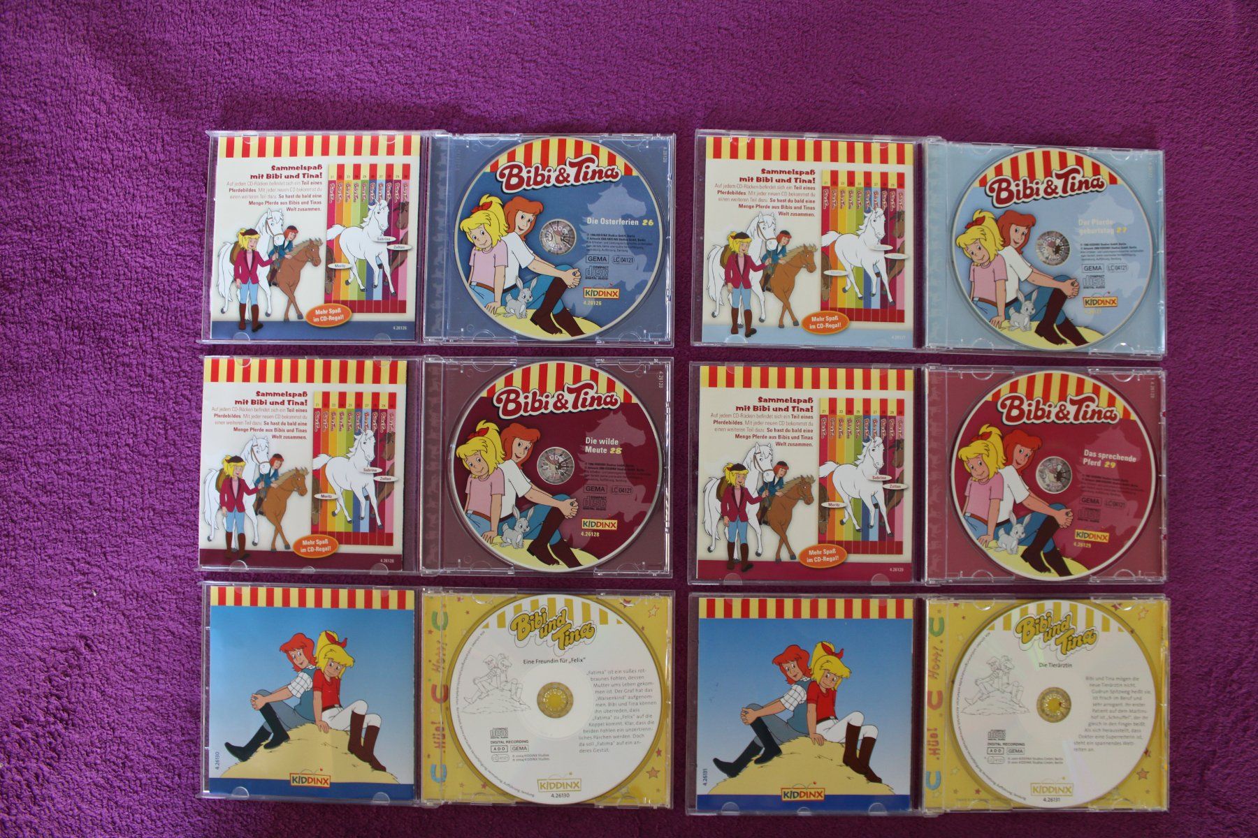 CD: 6 - Bibi & Tina - Hörspiel - CD´s – Usato da Müllheim Dorf venduto da Seeeule01 7