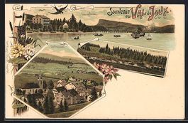 Litho Le Brassus, Val de Joux, Lac de Jo
