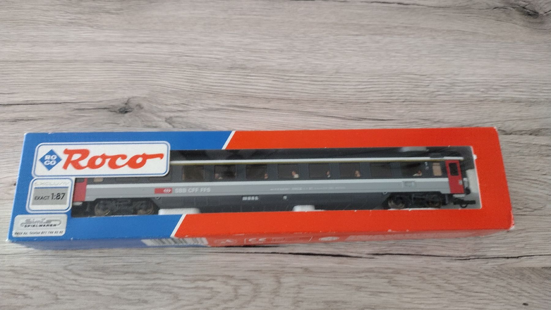 Roco Modellini di ferrovie: Voiture eurocity SBB – Usato da Vevey venduto da tgv3 4