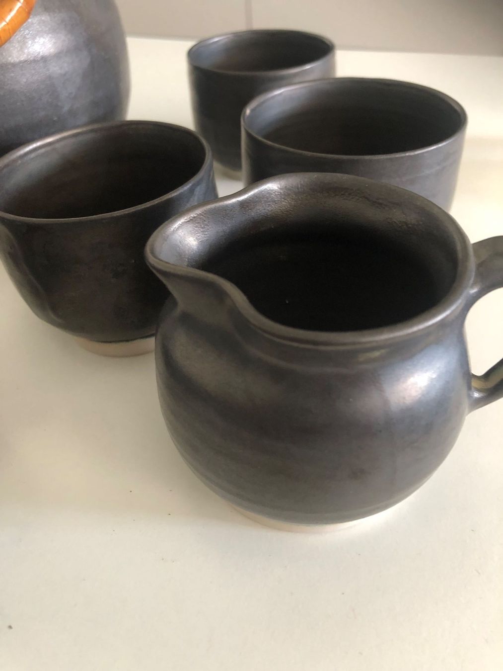 Teiere: Schwarzes Teekannen Set  6 teilig – Usato da Kaltbrunn venduto da lagone1 1