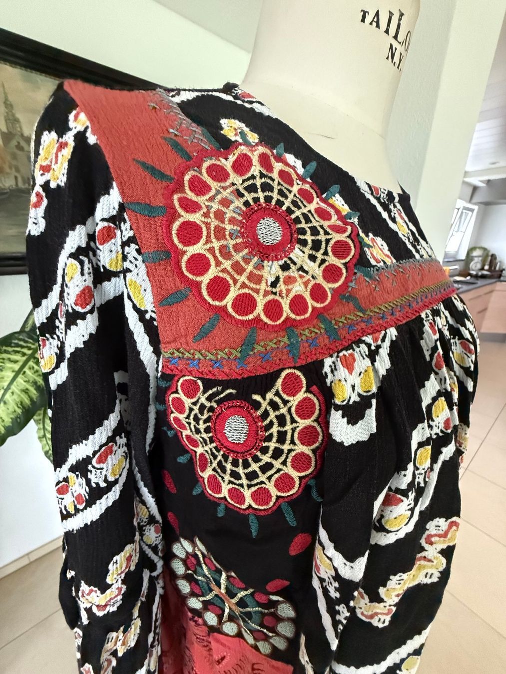 Desigual Camicette: Desigual Bluse Grösse L Viskose – Usato da Kirchdorf AG venduto da coco123 3
