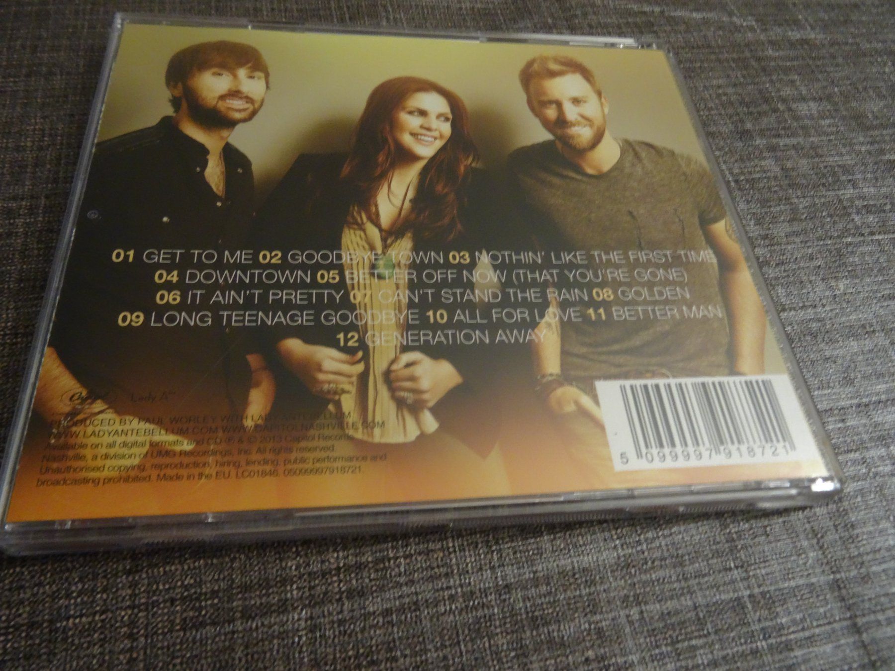CD: Lady Antebellum "Golden" CD – Usato da Olten venduto da Disc-Ausverkauf 1