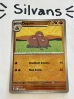 Dugtrio Reverse Holo MEW 051 Englisch