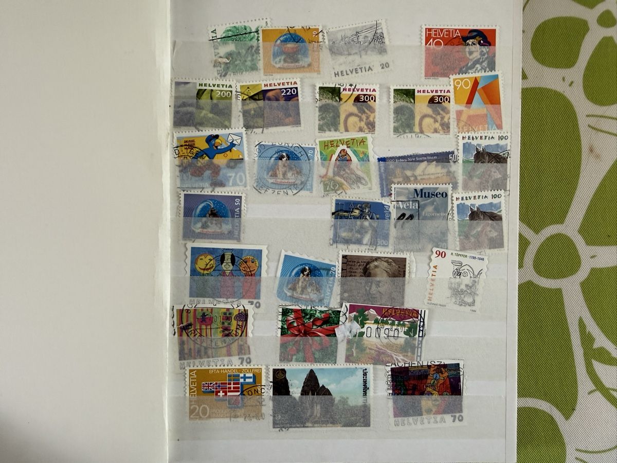 Alle Briefmarken: Briefmarkensammlung – Gebraucht aus eglisau von schmied1992