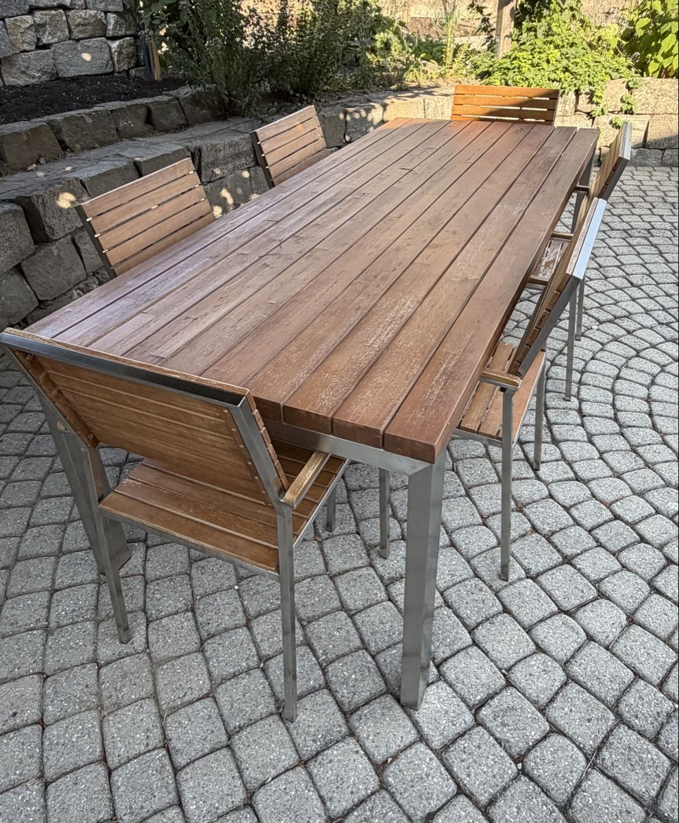 Tischset: Tisch mit 6 Stühlen – Gebraucht aus Neuenegg von danielahurni01