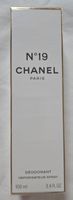 CHANEL N°19 DÉODORANT VAPORISATEUR SPRAY 100 ml neuf