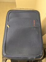 Reisekoffer Saxoline blau mit Gebrauchsspuren gebraucht