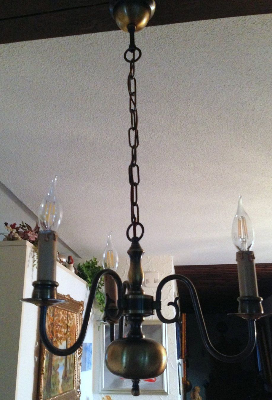 Lampadari & plafoniere: 3-armiger Holländer dimmbare LED Birnen – Usato da Eschenbach venduto da Alicekunst 2
