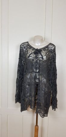 Häkelbluse, Tunika, Ulla Popken, Gr. 54 56
