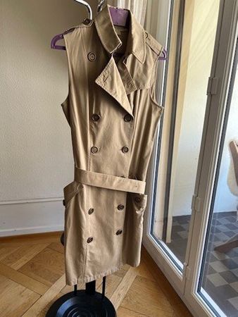 Robe trench Burberry sans manche