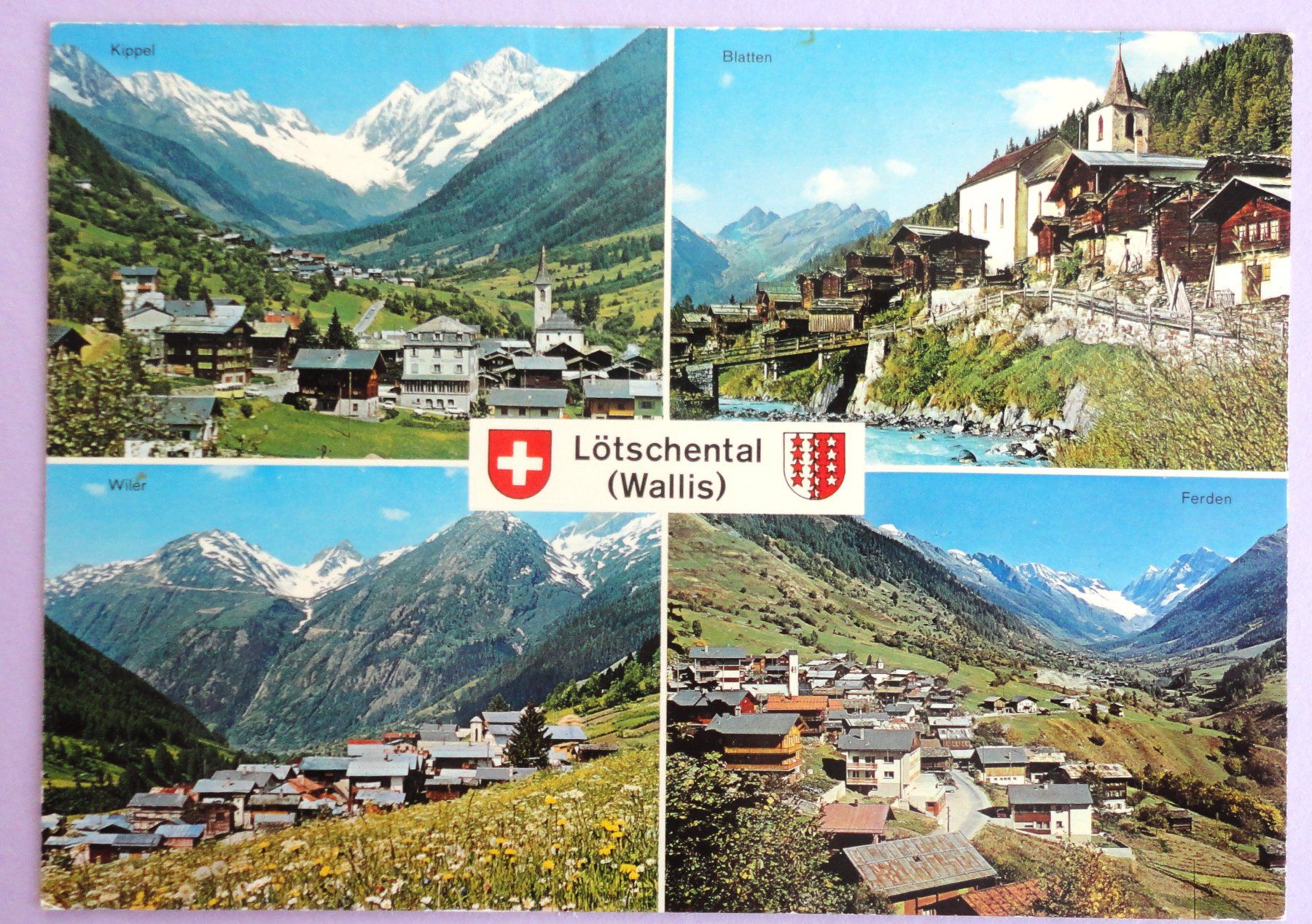 Cartes postales: Lötschental (Wallis) – D'occasion à Fétigny par Billy2miny