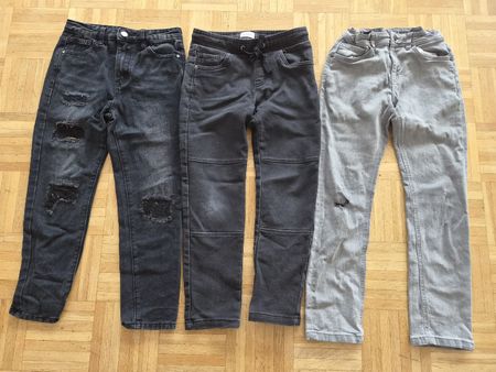 3 Paar Jeanshosen Gr.140