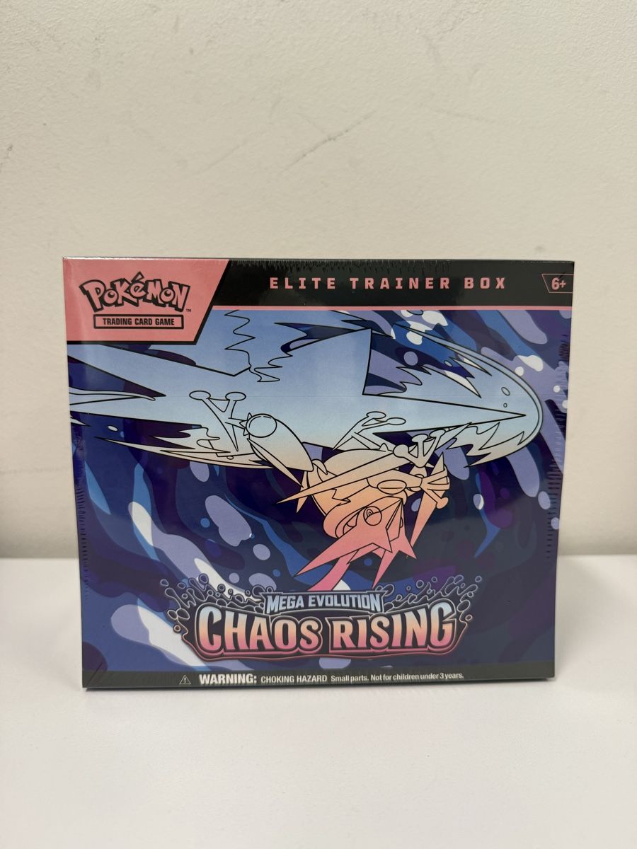 Pokémon Carte collezionabili: Pokémon TCG Mega Evolution Chaos Rising Elite Trainer Box |  – Nuovo e nell'imballaggio originale da Flawil venduto da swisstrendshop