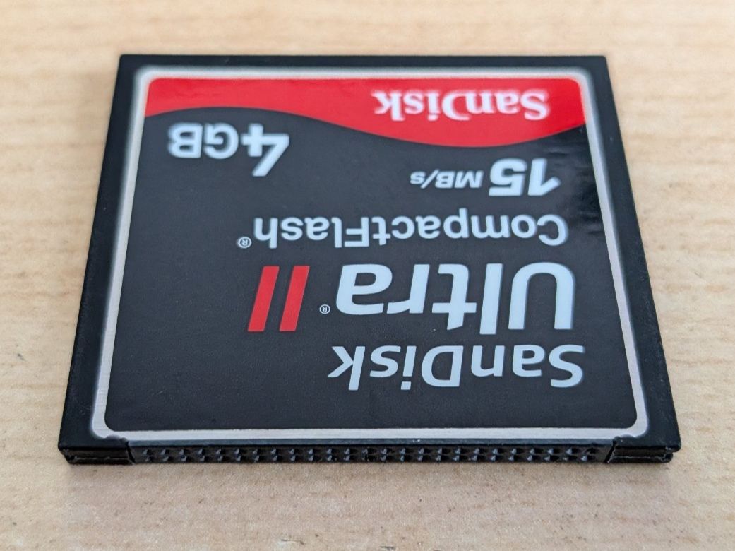 Sandisk Cartes mémoire: Compact Flash Karte 4GB Sandisk Ultra II – D'occasion à Münsingen par Rufer34 1