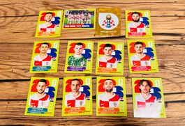 Panini WM 2026 Aufkleber Kroatien Team Set