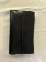 Navyboot Portemonnaie Schwarz Leder