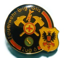Walliser Kult Pin * Feuerwehr Wallis * Feuerwehr Brig-Glis