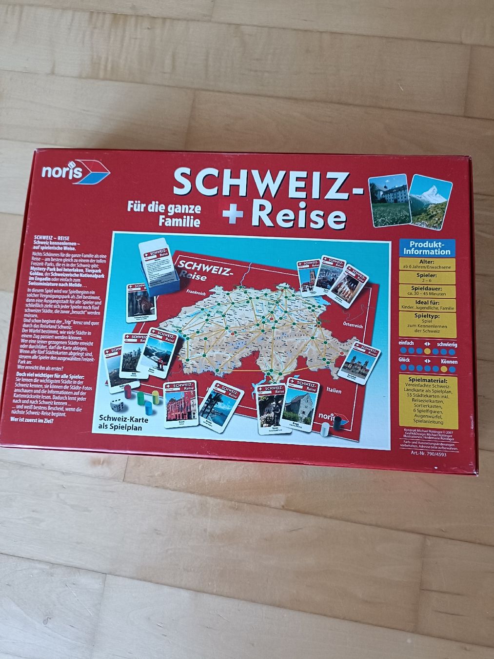 Giochi: Schweiz-Reise neu – Nuovo e nell'imballaggio originale da Gossau SG venduto da scania1509 1