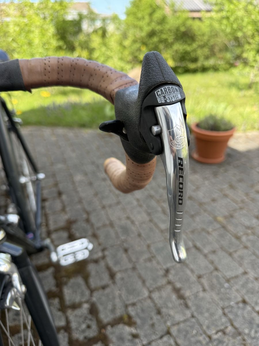 Campagnolo Velos: Rennrad Hagan Titanal Campagnolo Record – Gebraucht aus Gränichen von zuhaben... 3