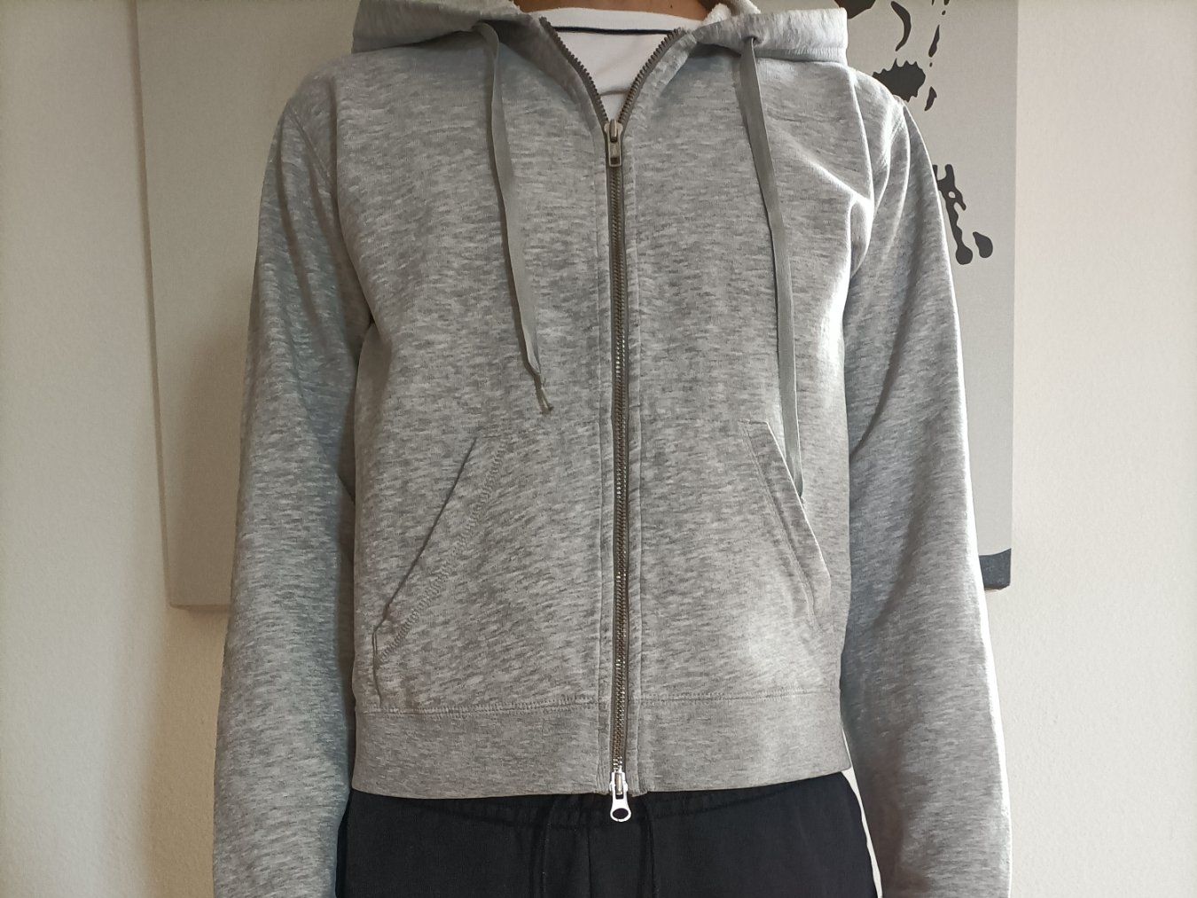 Nike Jacken: Nike Zip Damen-Hoodie, Grau, Gr. S – Gebraucht aus Zürich von taniayyo 6