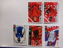 5 Sticker UEFA Euro 2024 Match Attax neu