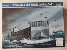 Landungsboot LCM 3 der US Navy WW II von Trumpeter 1/72
