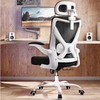 Bürostuhl ergonomisch mit Lordosenstütze Drehstuhl Gaming
