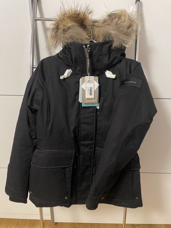 Woolrich Parka Yetna schwarz Grösse M neu mit Etikett