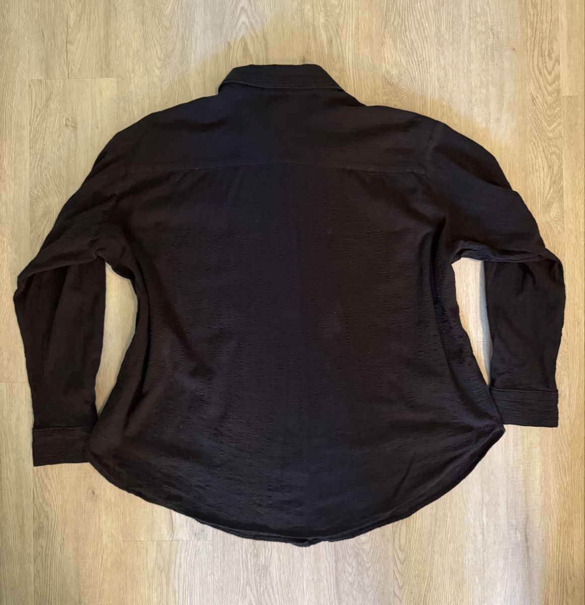 H&M Camicette: LOCKERE SCHWARZE BLUSE MIT LANGEN ÄRMELN – Usato da Winterthur venduto da dronjx 2