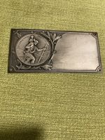 Plaquette à l’effigie de St Christophe