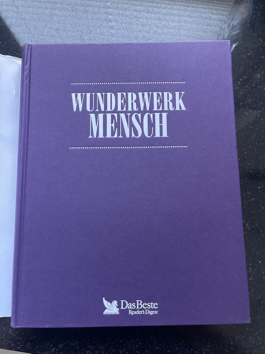 Libri: Buch, Wunderwerk Mensch – Usato da Samstagern venduto da Katinka8 1
