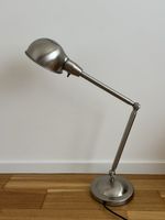 Lampe de bureau métal argenté