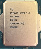 Processeur Intel Core i3-14100 avec ventilateur inclus