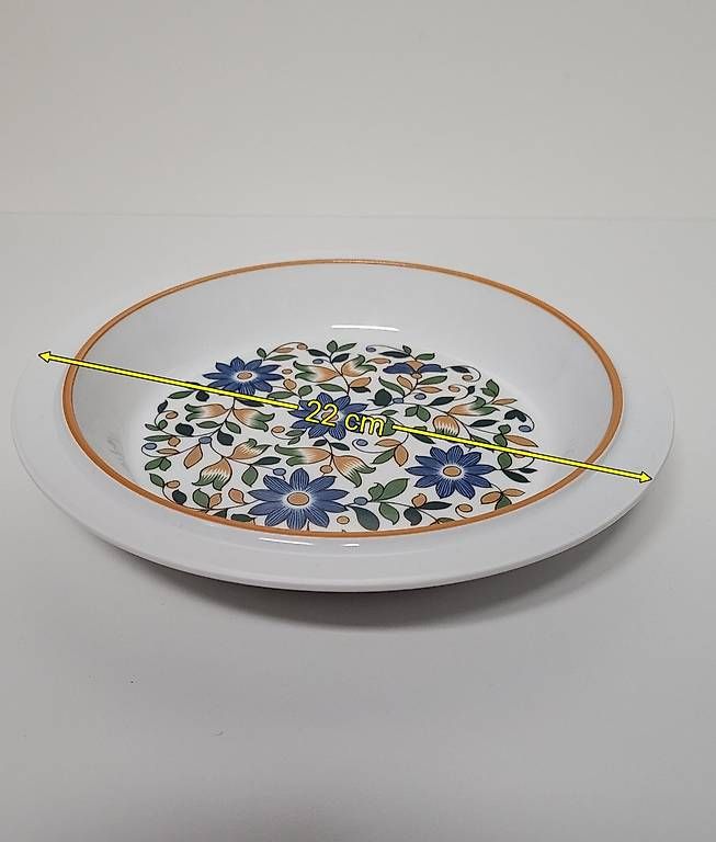 Piatti: Langenthal tiefer Teller mit Blumenmuster Vintage – Usato da Zofingen venduto da Loop_ReSale 1