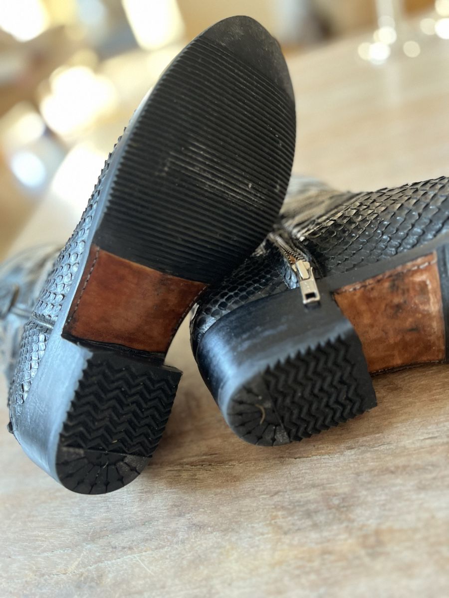 Mexicana Damenschuhe: Mexicana Schlangenleder Boots, 39, Stiefel – Gebraucht aus Zürich von Starstone 2