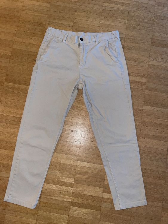 Pantalon beige homme Zara taille 42 Acheter sur Ricardo