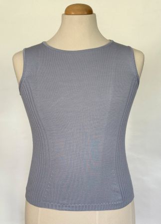 ANTONIO FUSCO, ärmelloser, Feinstricktop*****