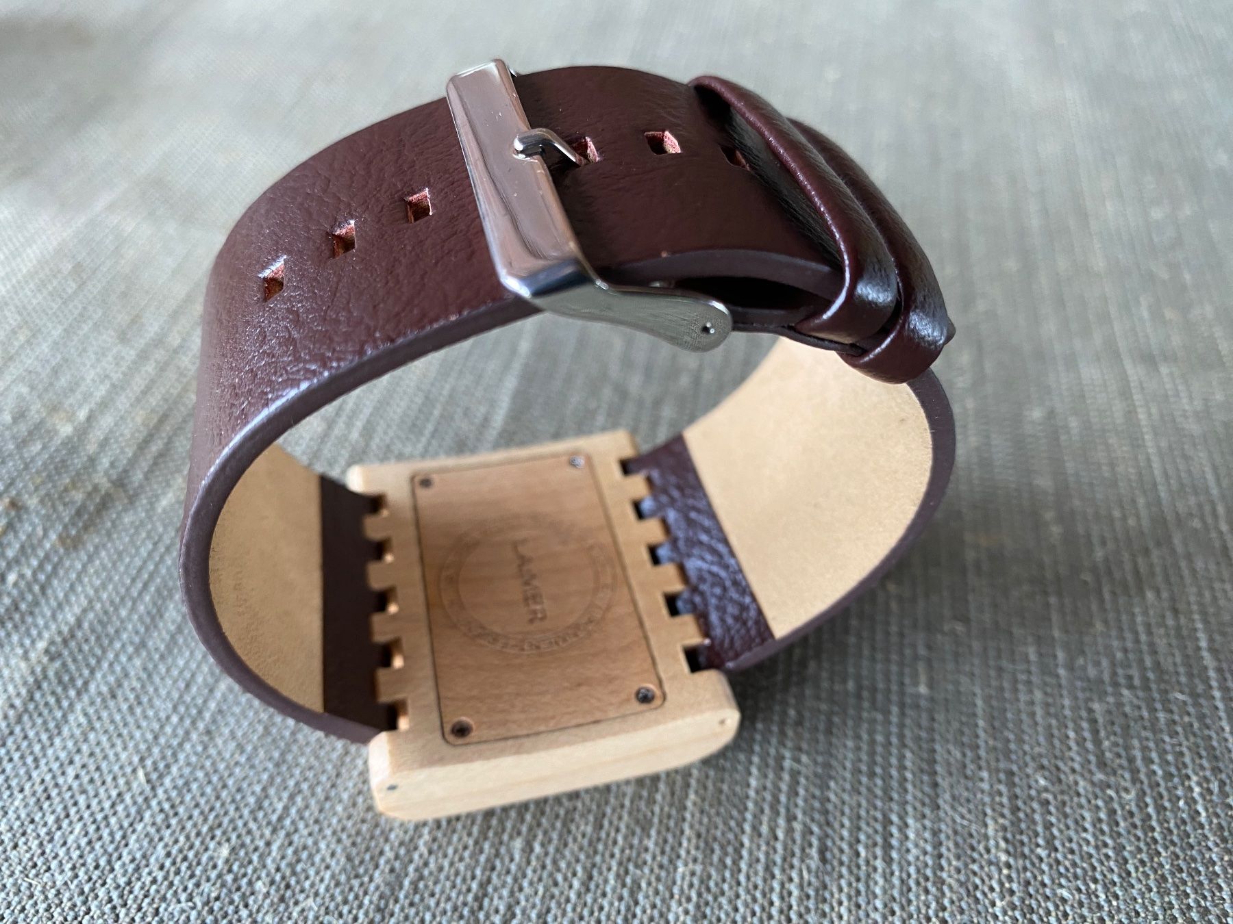 Montres: schöne Laimer Woodwatch – D'occasion à Feldbach par Fea1 5