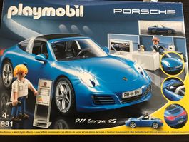Playmobil Porsche 5991 ouvert neuf complet