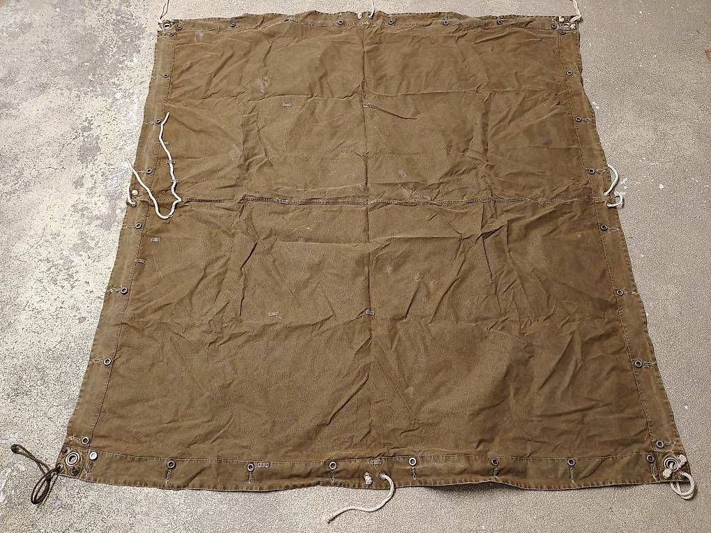 Sonstiges zu Militär: Original Schweizer Armee Zeltblache 64 / Vierfrucht – Gebraucht aus Winterthur von quezer 1