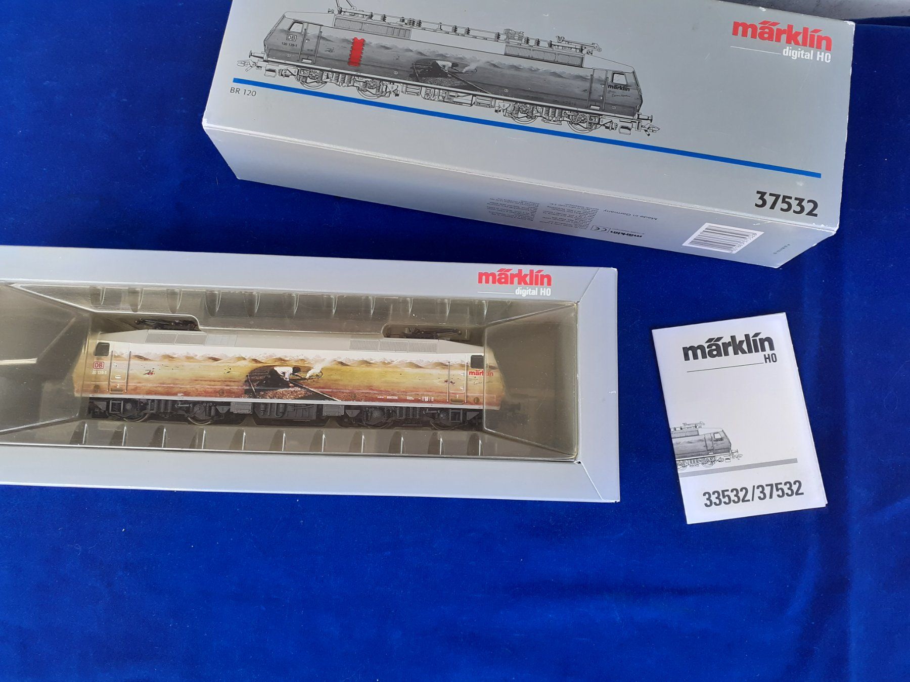 Märklin Modelleisenbahnen: Märklin H0  37532 BR 120  DB – Gebraucht aus Arbedo von aladino666