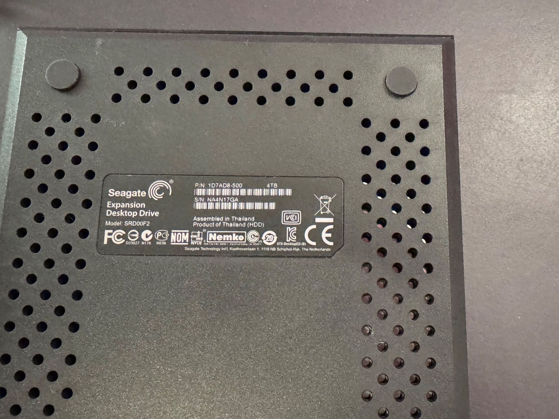 Seagate 4 TB Festplatte USB3 (D'occasion) à Schaffhausen pour CHF 36 ...
