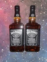 2 Flaschen Jack Daniels Whiskey 1 Liter neu GRATIS VERSAND