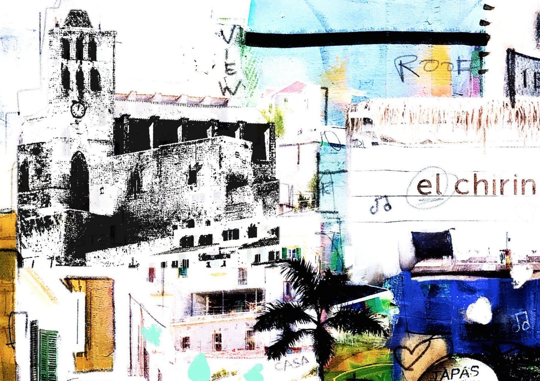 Poster & Bilder: Ibiza Urban Pop Art Eivissa Kunst Bild – Neu (gemäss Beschreibung) aus St. Niklausen LU von Stefan_Bammert_Art 2