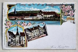 Wangen an der Aare - Litho - 1900