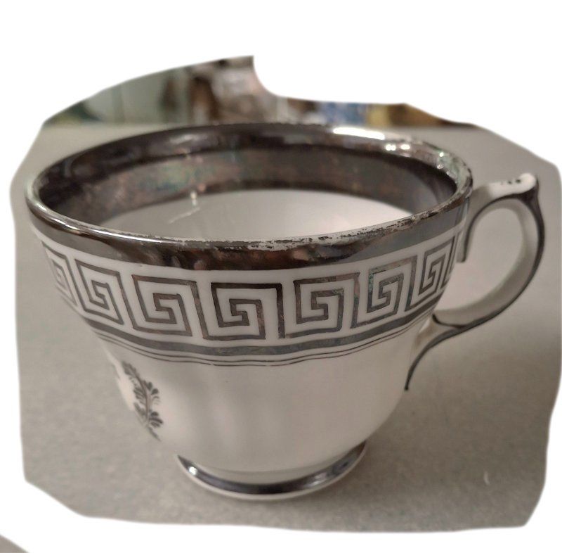 Tasses: Tasse Silberne Hochzeit - antik – D'occasion à Weggis par daisyflower 2