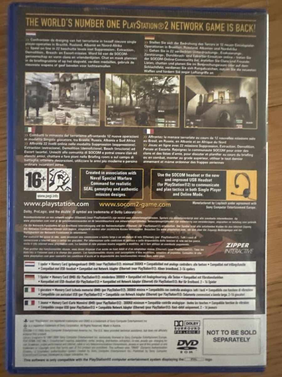 Sony Giochi: Socom 2 playstation game – Nuovo (secondo la descrizione) da Fällanden venduto da Rrma 1